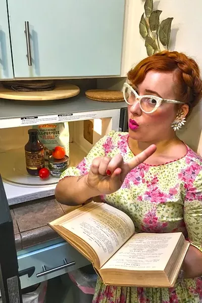 TO REHEAT OR NOT TO REHEAT: Flavor writer Hayley Thomas knows how to dine and doggie bag. Never toss a half-eaten burger or slice of pizza when you’ve got a microwave and/or a toaster oven. - PHOTO BY REID CAIN