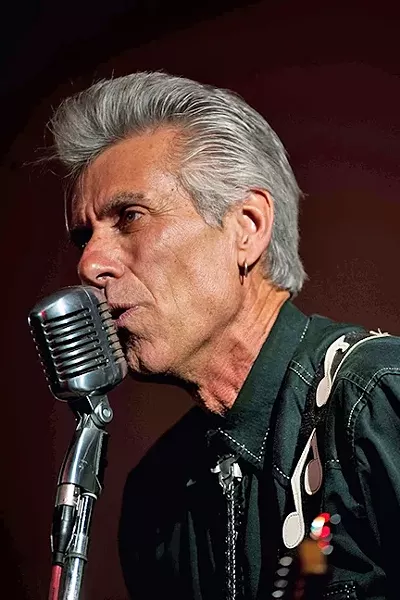 OLD-SCHOOL ROCK: The Cadillac Angels, featuring frontman Tony Balbinot, plays the Frog and Peach on March 11. - PHOTO COURTESY OF CADILLAC ANGELS