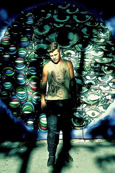 DANCE FUSION: Electronica trio Tropo—led by Tyson Leonard (pictured)—plays SLO Brew’s masquerade ball on Dec. 31. - PHOTO COURTESY OF TYSON LEONARD OF TROPO