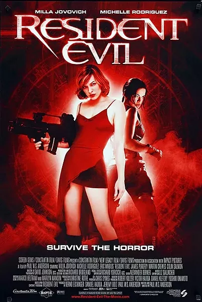 MONEY MONSTERS : 2002’s Resident Evil kicked off a six-film franchise that’s grossed more than $1 billion. - PHOTO COURTESY OF SCREEN GEMS