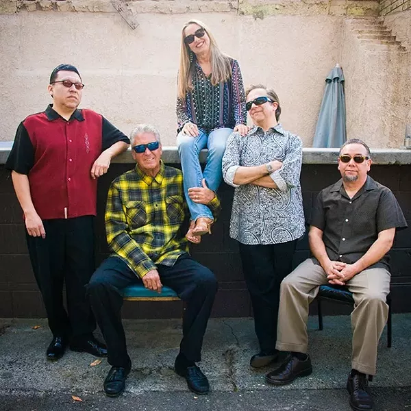 BRING THE BLUES: Rod Piazza and the Mighty Flyers play the SLO Vets Hall on Jan. 28, courtesy of the SLO Blues Society. - PHOTO COURTESY OF ROD PIAZZA AND THE MIGHTY FLYERS
