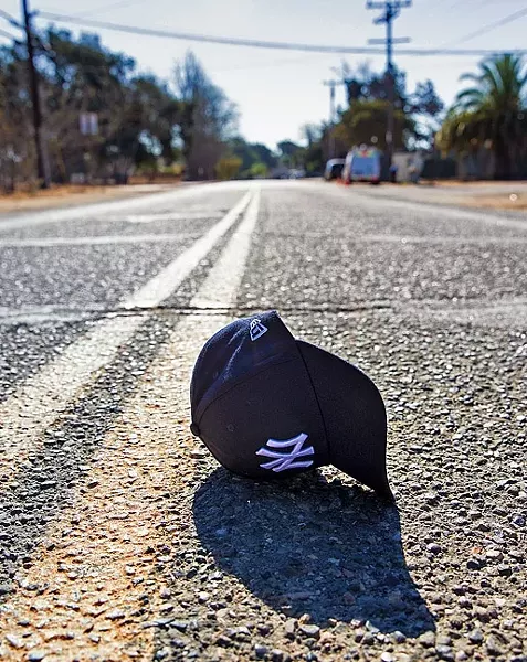LABELS AND DATABASES : Owning an off-color New York Yankees hat and living in Nipomo could cause investigators with the San Luis Obispo County Sherriff’s Office to believe you’re a gang member. - PHOTO BY JAYSON MELLOM
