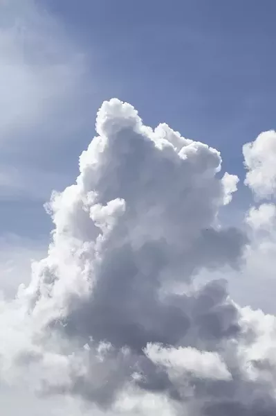Oddly Defensive Fluffy White Cloud