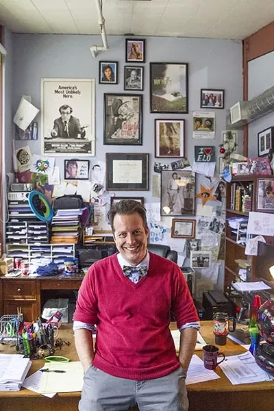 GROWING TOGETHER: Kevin Harris, who as a local kid acted in productions of shows like 'Evita' and 'A Chorus Line' going back to the ’90s, now serves as managing artistic director for the newly renamed SLO Repertory Theatre. - PHOTO BY JAYSON MELLOM