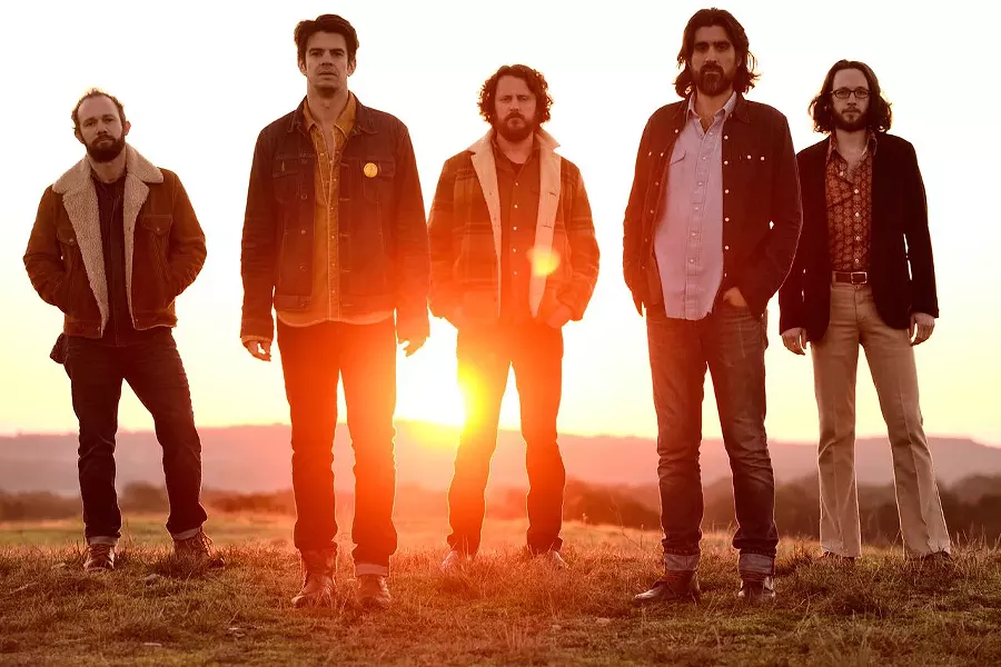 AUSTIN BOYS The Band of Heathens play a special dinner show on July 11, at Paso's Treana Tasting Cellars, for an intimate evening of Americana rock. - PHOTO COURTESY OF THE BAND OF HEATHENS