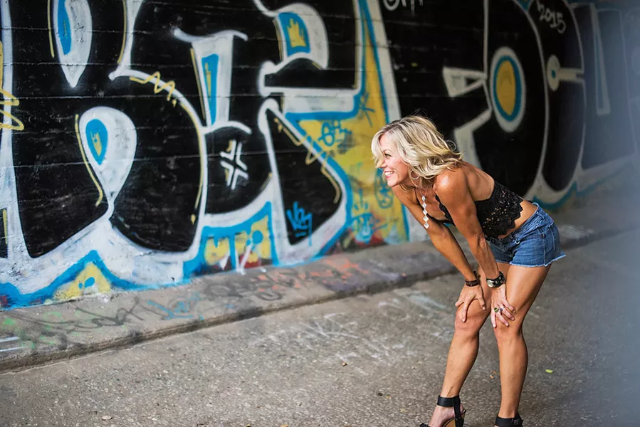 TO A BRIGHTER FUTURE Kristen Black is another of three acts playing the San Luis Pop Festival at Mitchell Park on Aug. 6. - PHOTO COURTESY OF BRITTANY APP