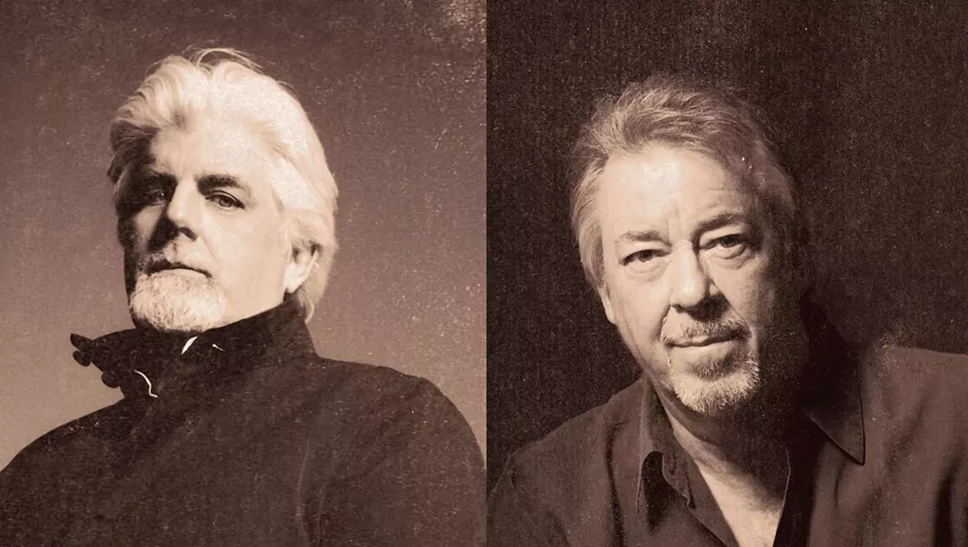 UNMISTAKABLE VOICES Seventies rock stars Michael McDonald and Boz Scaggs play Vina Robles Amphitheatre on Aug. 16. - IMAGE COURTESY OF MICHAEL MCDONALD AND BOZ SCAGGS