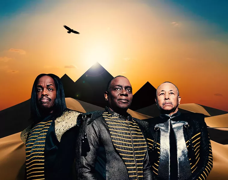 OLD SCHOOL COOL Iconic '70s soul and funk act Earth, Wind & Fire plays Vina Robles Amphitheatre on Sept. 19. - PHOTO COURTESY OF EARTH, WIND & FIRE