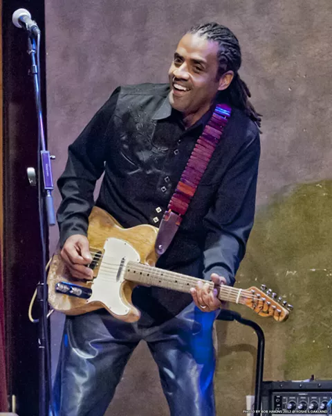 BAYOU BLUES Baton Rouge bluesman Kenny Neal plays the SLO Blues Society show on Sept. 23, at the SLO Vets Hall. - PHOTO COURTESY OF KENNY NEAL