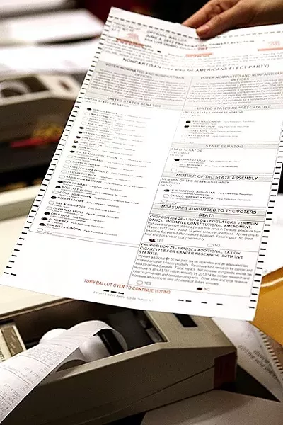 STATUS QUO SLO County will run a traditional election in 2018, forgoing an opportunity to implement a new state-adopted model focused on absentee voting. - FILE PHOTO