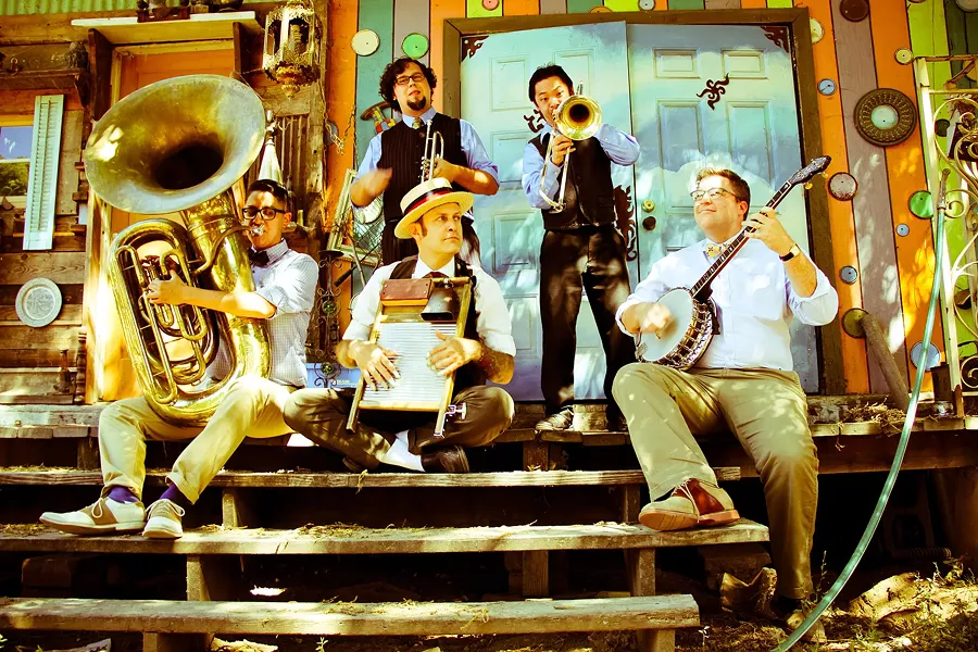 AMERICA'S MUSIC The Crescent Katz (pictured) is one of 25 acts playing five venues during the Pismo Jazz Jubilee, Oct. 27 through 29. - PHOTO COURTESY OF THE CRESCENT KATZ