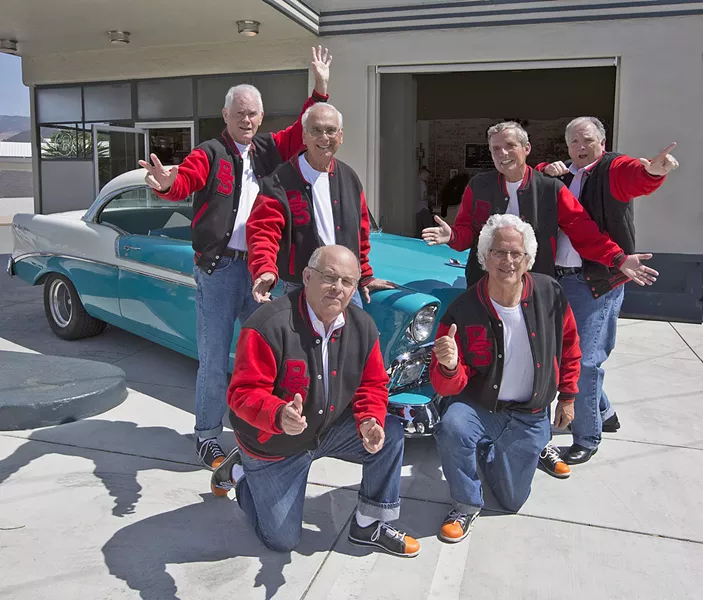 DOO-WOPPERS The Bald Spots will bring their vocal prowess to Trilogy on Nov. 3, playing '50s and '60s classics. - PHOTO COURTESY OF ASHALAL LAWLER