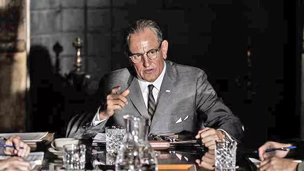 BECOMING PRESIDENT Thanks to an assassin's bullet, Lyndon Baines Johnson (Woody Harrelson) became president and pushed through the Civil Rights Act, in LBJ. - PHOTO COURTESY OF CASTLE ROCK ENTERTAINMENT