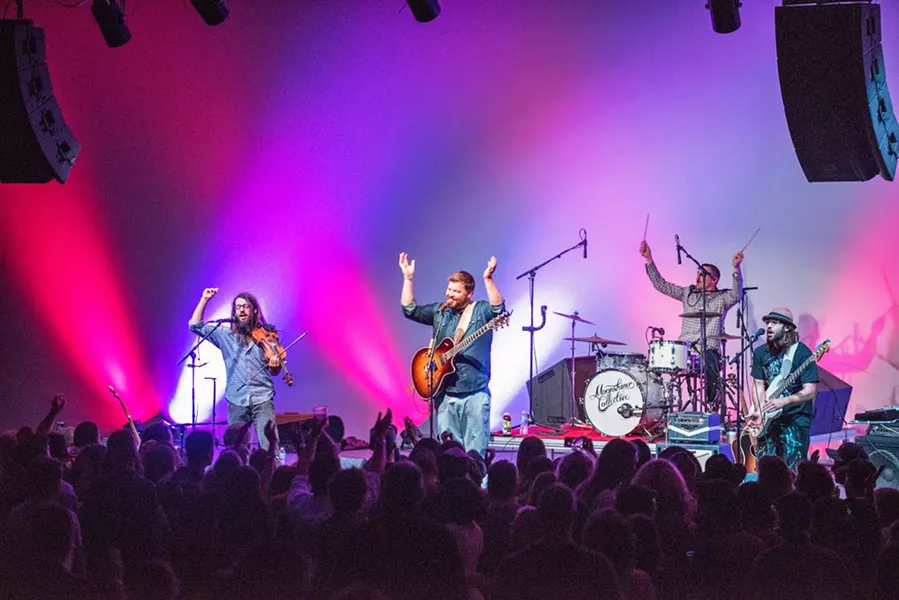 LOCALS ONLY Moonshine Collective headlines a four-band SLO Gathering show on Dec. 9, at the Fremont Theater. - PHOTO COURTESY OF MARK GVAZDINSKAS