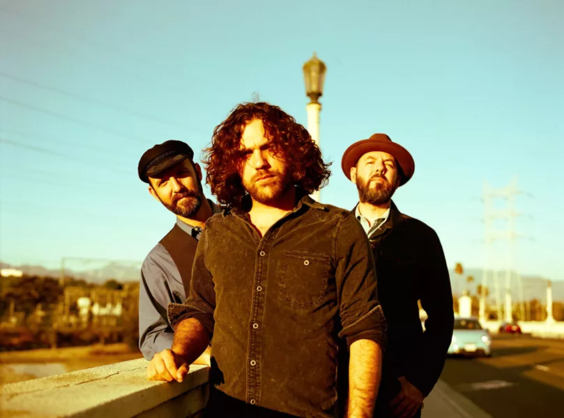 POWER TRIO Funk and jazz trio The White Blinds plays Bang the Drum Brewery on Dec. 10. - PHOTO COURTESY OF THE WHITE BLINDS