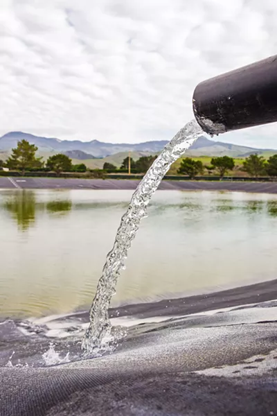 WATER RUMORS Cambria has been debating its sustainable water facility since 2014. - FILE PHOTO BY JAYSON MELLOM