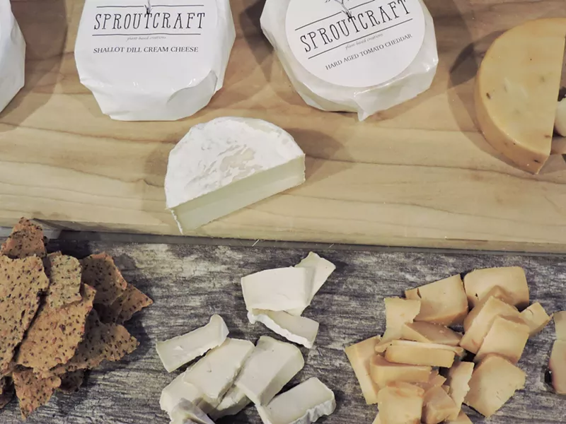 VEGAN MAGIC! Vegan donuts, pizza—even cheese plates—are available thanks to SLO-based Dailey and Pratt Vegan Consulting. No, this isn't the Twilight Zone. It's 2018. - PHOTO COURTESY OF SKYE PRATT