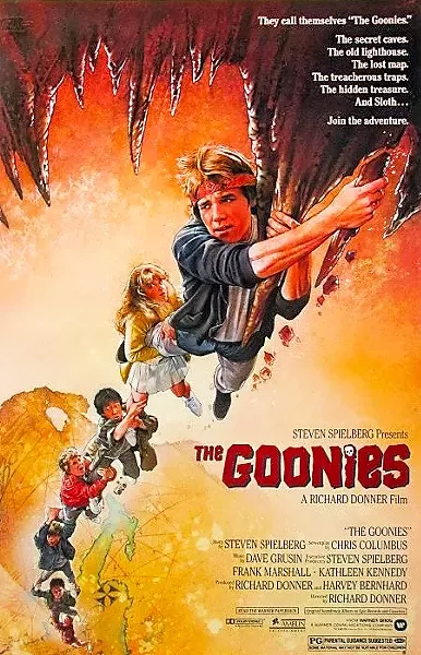 NEVER SAY DIE According to designer and Morro Bay resident Jeffrey Bacon, Steven Spielberg movies like The Goonies were always a blast to work on. - IMAGES COURTESY OF JEFFREY BACON