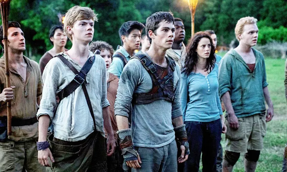 INFILTRATE In Maze Runner: The Death Cure, Thomas (Dylan O'Brien, center) and his group of escaped Gladers must break into what may be the deadliest maze of all in order to find answers. - PHOTO COURTESY OF 20TH CENTURY FOX