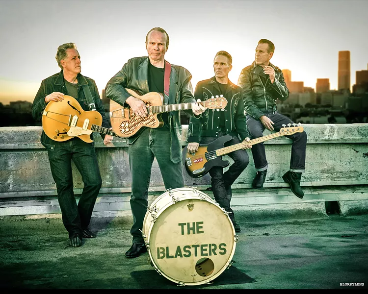 GET 'EM WHILE THEY'RE HOT! The Blasters with Phil Alvin plays The Siren on Feb. 15, and it's going to sell out, so get tickets now if you want to go. - PHOTO COURTESY OF THE BLASTERS