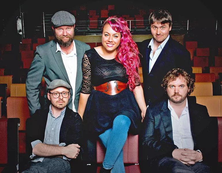 TWISTED BLUEGRASS Front Country, playing Feb. 11 at The Siren, takes their own unique approach to acoustic American roots music. - PHOTO COURTESY OF FRONT COUNTRY