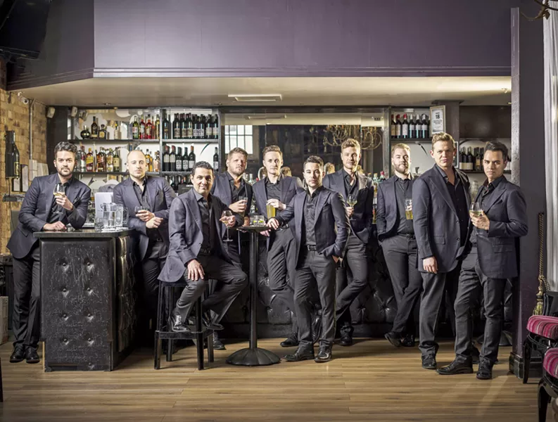 PAYING RESPECT Australia's Ten Tenors celebrate the music of Prince, David Bowie, and others on March 7, at the PAC in SLO. - PHOTO COURTESY OF THE TEN TENORS