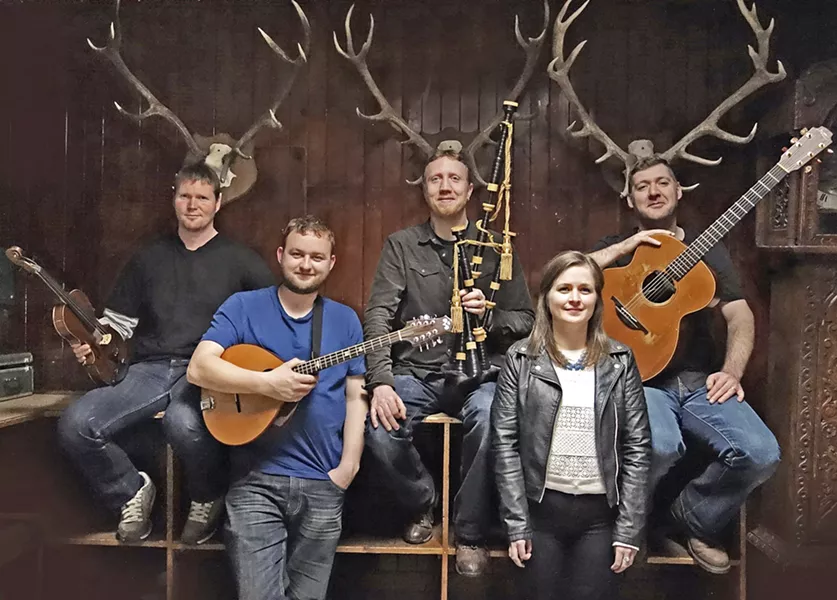 HIGHLANDS SOUNDS Scottish super group Daimh plays two SLOfolks shows this week on March 2, at Coalesce; and March 3, at Castoro Cellars. - PHOTO COURTESY OF DAIMH