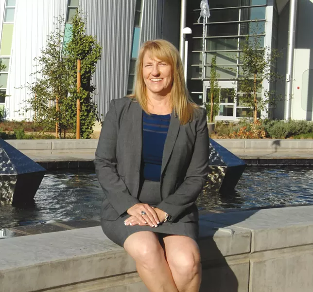 A NEW CHAPTER With plenty of experience working toward student success in community colleges. Jill Stearns is named Cuesta's new superintendent. - PHOTO COURTESY OF CUESTA COLLEGE