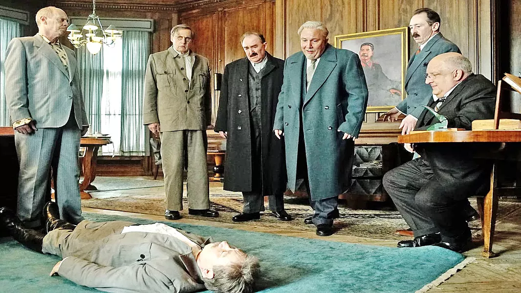 POWER TRIPS Russian comrades volley and compete to take leadership of the country in The Death of Stalin. - PHOTO COURTESY OF IFC FILMS