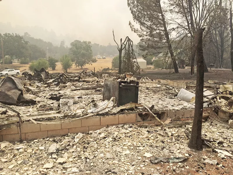GREEN LIGHT SLO and Monterey counties will allow Cal Shasta property owners to rebuild homes lost in the Chimney Fire, ending a months-long standoff between Lake Nacimiento residents and county officials over a floodage easement. - FILE PHOTO BY BOB RUCKER