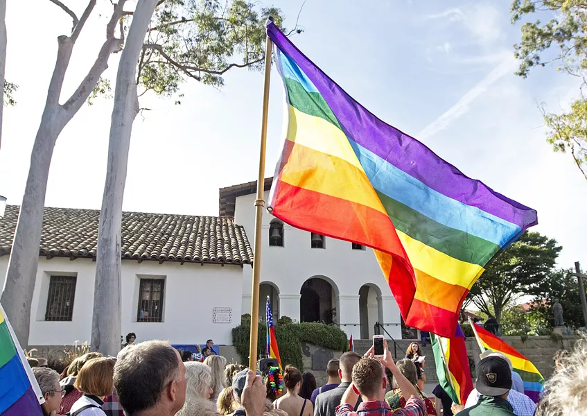 A NEW NAME? The Gay and Lesbian Alliance of the Central Coast (GALA) is asking its member whether they think the organization should change its name. - FILE PHOTO BY JAYSON MELLOM
