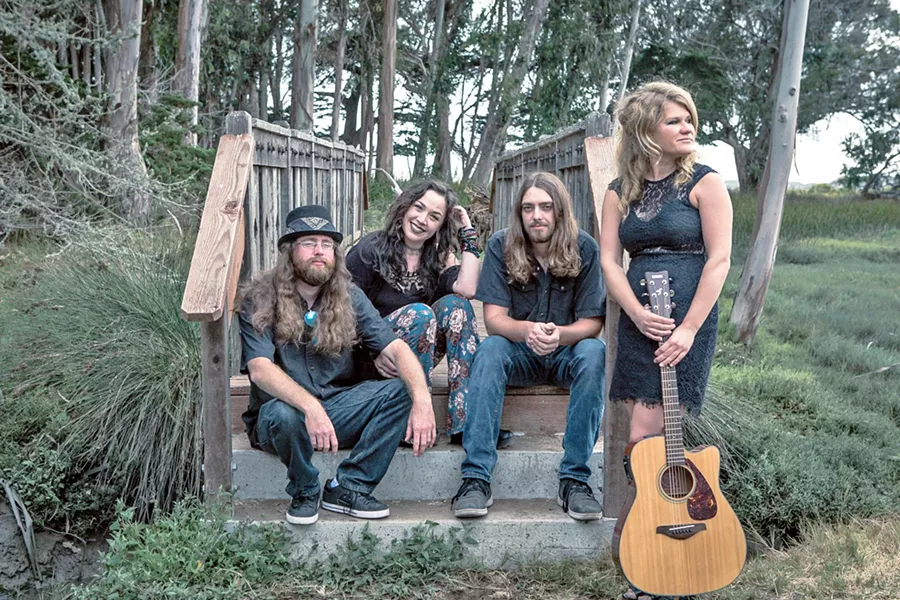 SINGING FOR GAIA The Noach Tangeras Band is one of eight acts playing the free 28th annual Earth Day Fair and Music Festival on April 21, at Laguna Lake Park. - PHOTO COURTESY OF THE NOACH TANGERAS BAND