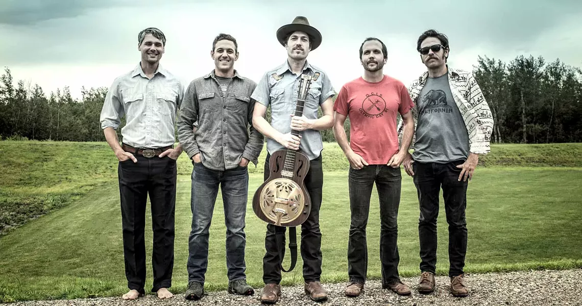 BUY 'EM WHILE THEY'RE HOT Alt-Americana act The Brothers Comatose (pictured) play a ticketed, four-act SLO Mission Plaza show on May 17, with Próxima Parada, The Cimo Brothers, and Bear Market Riot opening. - PHOTO COURTESY OF THE BROTHERS COMATOSE