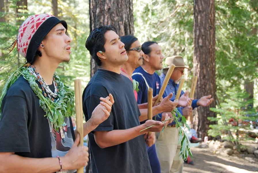 SHARING THEIR STORY Dugan Aguilar was a quiet and respectful photographer who never forced anyone to be in pictures against his will. "He felt that it was a gift from them to let him photograph them," his wife, Liza Aguilar, said. - PHOTO COURTESY OF DUGAN AGUILAR