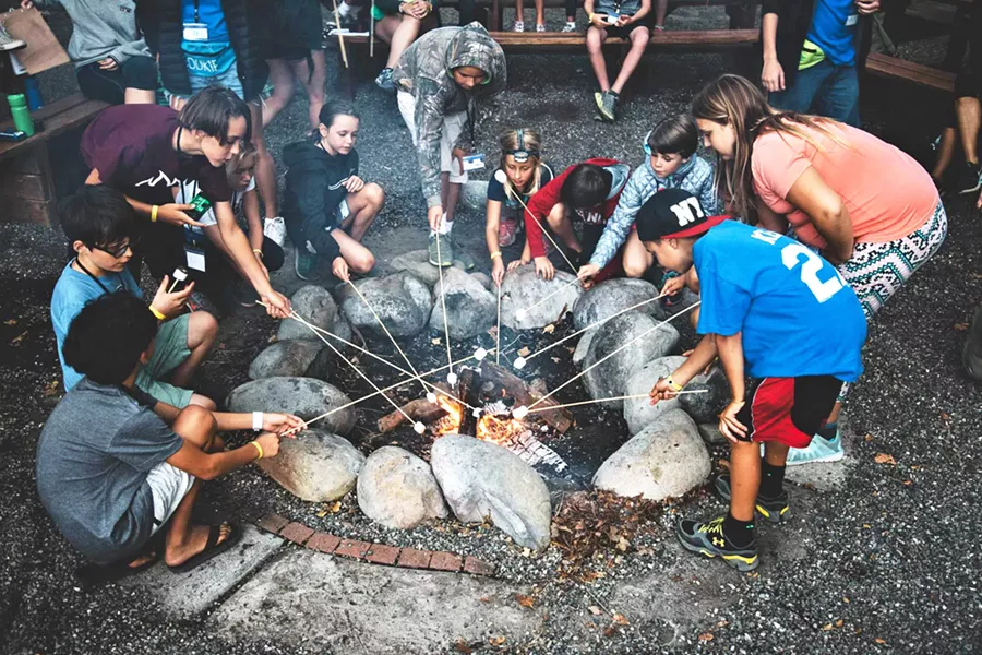 SUMMER FUN Camp Kesem not only provides its campers with a supportive community but also a normal setting where kids can have fun. - PHOTO COURTESY OF CAMP KESEM AT CAL POLY SAN LUIS OBISPO