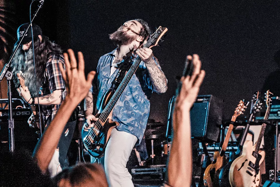 PLAYING FOR MONTE New Times Music Award-winner Wordsauce headlines a three-band fundraising concert for local music ambassador and Guillain Barre Syndrome sufferer Monte Schaller on June 7, at The Siren. - FILE PHOTO BY JAYSON MELLOM