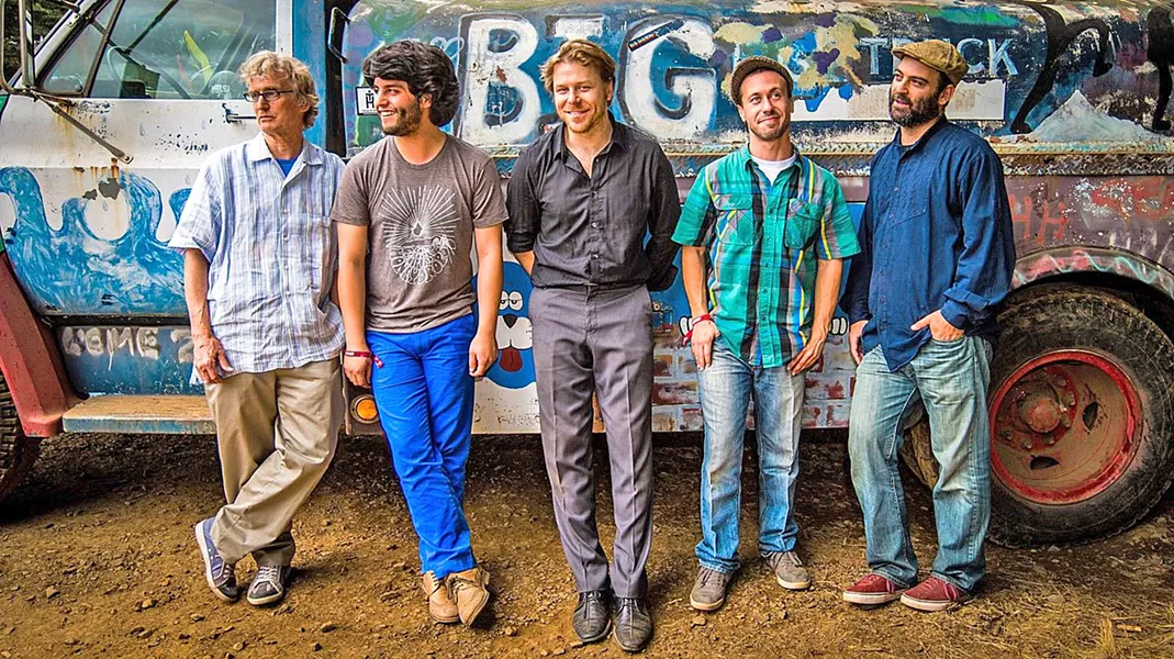 PARTY PEOPLE Bay Area R&B, funk, Southern soul, Delta blues, and New Orleans second-line band The California Honeydrops will play the SLO Mission Plaza on June 28. - PHOTO COURTESY OF THE CALIFORNIA HONEYDROPS
