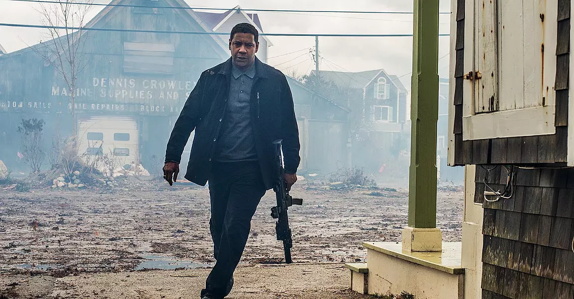 DETERMINED Ex-CIA operative Robert McCall (Denzel Washington) uses his deadly skills to deliver justice for the downtrodden. - PHOTO COURTESY OF FAQUA FILMS