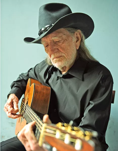 STILL KICKING After some health scares, Willie Nelson (pictured) & Family return to Vina Robles Amphitheatre on Aug. 11, with Alison Krauss & Union Station. - PHOTO COURTESY OF DAVID MCCLISTER