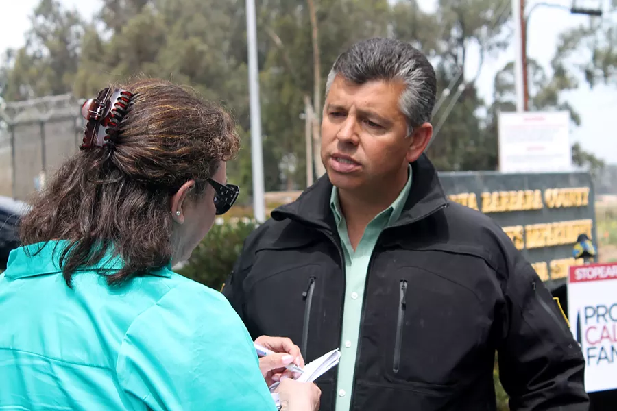 POT OR HEMP? Former Lieutenant Governor Abel Maldonado is under investigation by SLO County for an alleged cannabis or hemp farm located on his property. - FILE PHOTO BY AMY ASMAN
