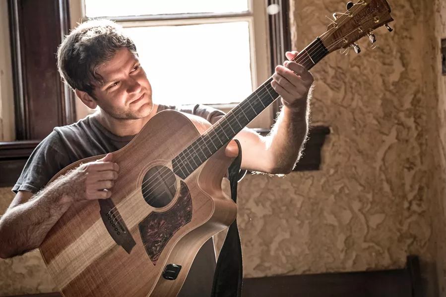 DOWN UNDER Australian guitarist and singer-songwriter Daniel Champagne plays the Morro Bay Wine Seller on Aug. 28. - PHOTO COURTESY OF DANIEL CHAMPAGNE