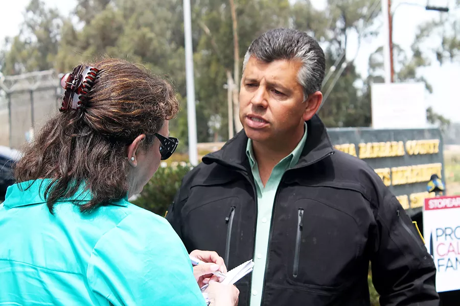 CLEARED SLO County dropped its investigation into former Lt. Gov. Abel Maldonado (pictured) after it received evidence via test results that plants on his ranch are hemp, not unlicensed cannabis. - FILE PHOTO BY AMY ASMAN