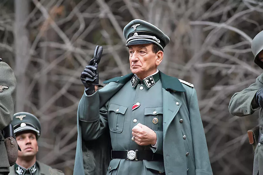 THE ARCHITECT Adolph Eichmann (Ben Kingsley), the man behind Hitler's "Final Solution," hides in Argentina after the war but finds himself the target of Israeli agents, in the historical drama Operation Finale. - PHOTO COURTESY OF METRO-GOLDWYN-MAYER