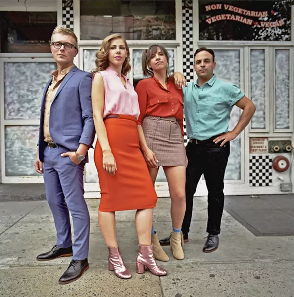 SLY FOXES Lake Street Dive headlines the second day of the Sept. 15 to 16 Whale Rock Music Festival at Castoro Cellars' Whale Rock Vineyard. - PHOTO COURTESY OF LAKE STREET DIVE