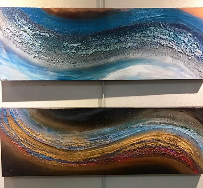 Ebb and Flow by Melodie Jordan. - IMAGES COURTESY OF MELODIE JORDAN