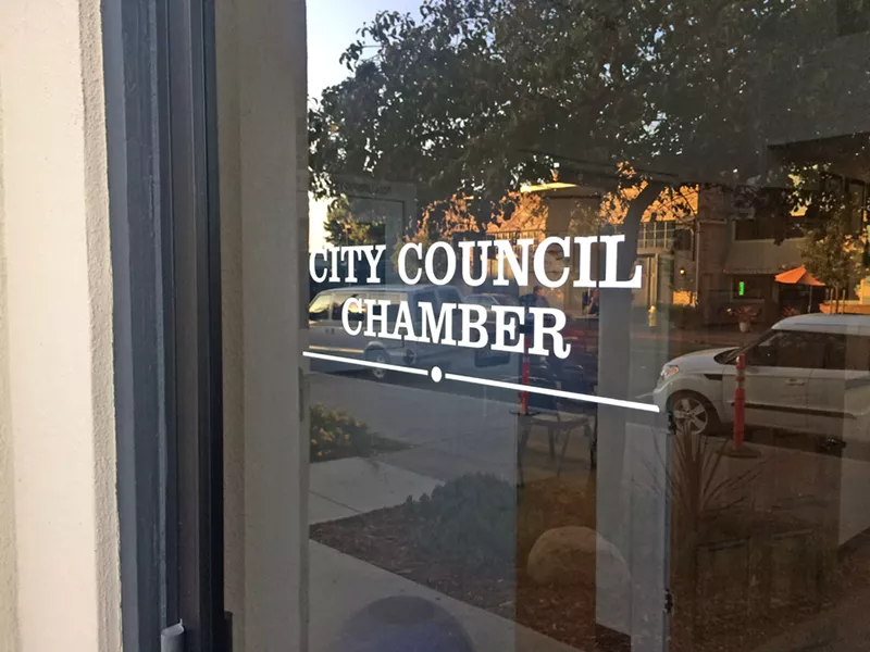 WARNING Arroyo Grande Mayor Jim Hill received a warning letter from the state's Fair Political Practices Commission in connection with past votes he made on the Brisco Road interchange project. - FILE PHOTO BY CHRIS MCGUINNESS