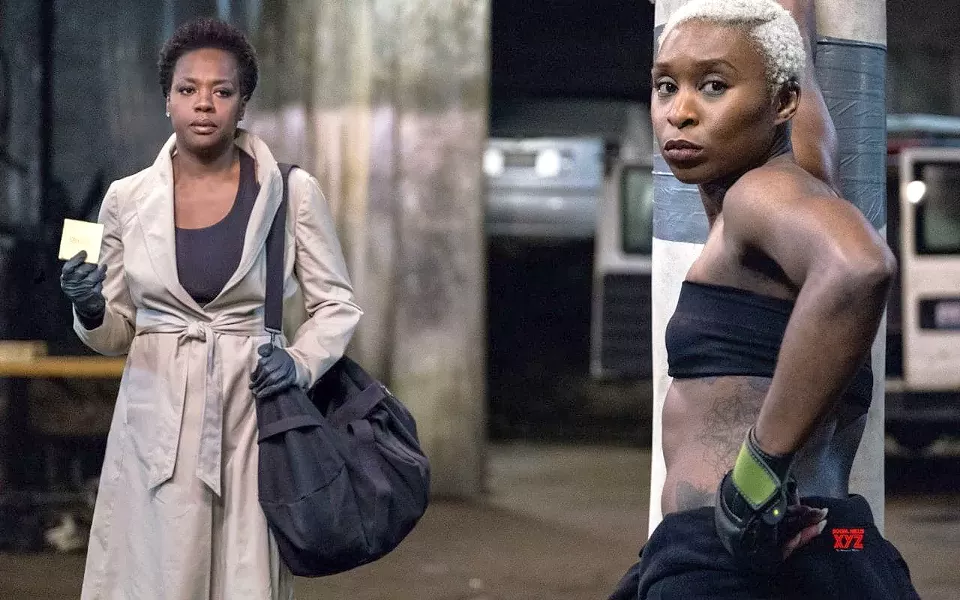 PAYBACK Viola Davis (left) and Cynthia Erivo star in Widows, about a group of women who must team up for a heist to atone for their dead criminal husbands. - PHOTO COURTESY OF TWENTIETH CENTURY FOX