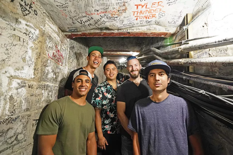 GET IRIE Cali-reggae act Through the Roots plays on Dec. 6 in the SLO Brew Rock Event Center. - PHOTO COURTESY OF THROUGH THE ROOTS