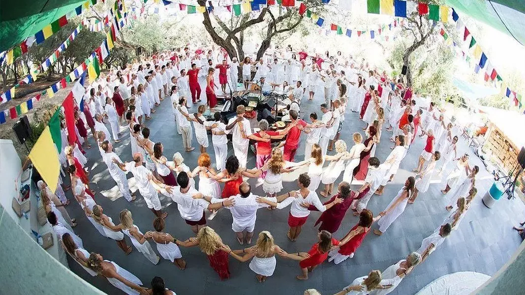 OM The documentary, Mantra: Sounds into Silence, which explores finding inner peace through chanting, screens on Jan. 18 in Atascadero's Brooke West Yoga Therapy & Meditation. - PHOTO COURTESY OF SCHUBERT INTERNATIONAL FILMPRODUKTIONS