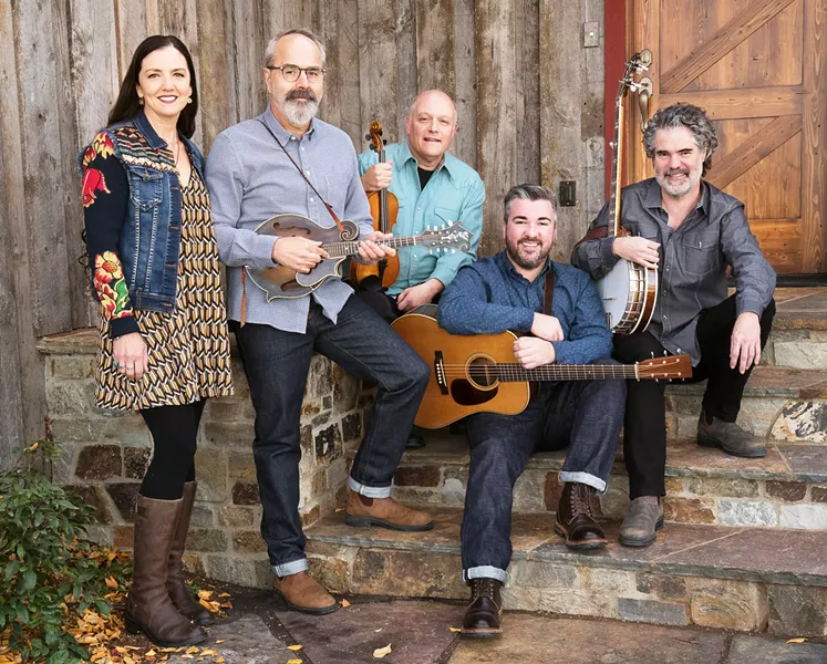 BEYOND BLUEGRASS John Reischman and The Jaybirds play two SLOfolks shows this week: Feb. 2 at Castoro Cellars, and Feb. 3 at Coalesce Bookstore. - PHOTO COURTESY OF JOHN REISCHMAN & THE JAYBIRDS
